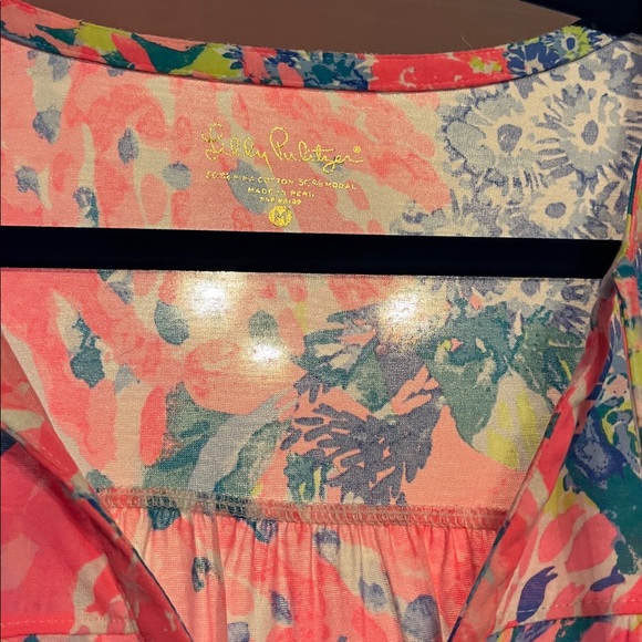 Floral Multicolor Women's Top Lilly Pulitzer - Picture 3 of 6